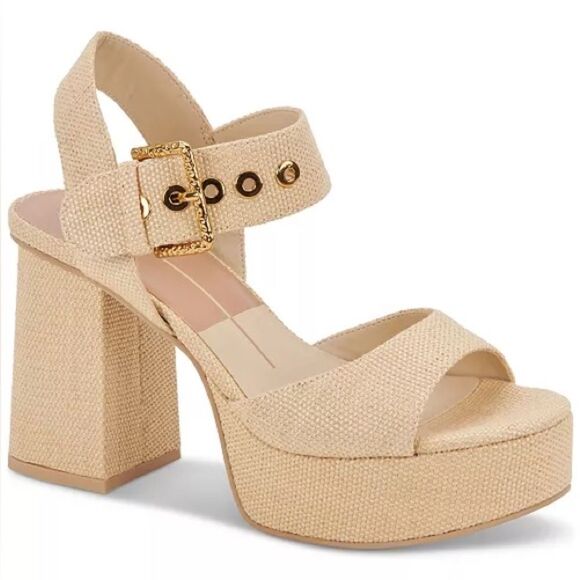 Dolce Vita | Bobby Ankle-Strap Slingback Platform Sandals - Picture 1 of 6